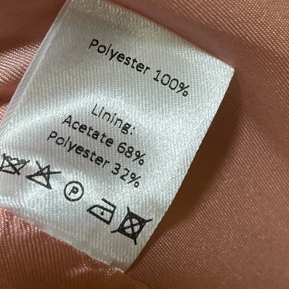 The Fold London Camelot Blush Pink Dress Size US 8 - Picture 9 of 13